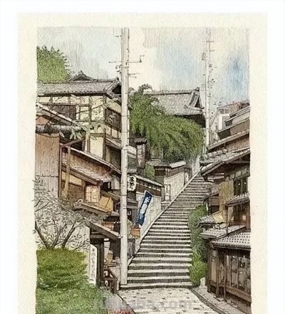 彩铅风景画欣赏 | 彩铅画成这样 绝对让你震撼，极品！ - 图画吧TUHUABA
