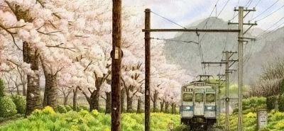 彩铅风景画欣赏 | 彩铅画成这样 绝对让你震撼，极品！ - 图画吧TUHUABA