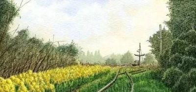 彩铅风景画欣赏 | 彩铅画成这样 绝对让你震撼，极品！ - 图画吧TUHUABA