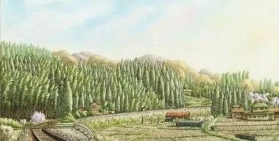 彩铅风景画欣赏 | 彩铅画成这样 绝对让你震撼，极品！ - 图画吧TUHUABA