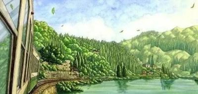 彩铅风景画欣赏 | 彩铅画成这样 绝对让你震撼，极品！ - 图画吧TUHUABA