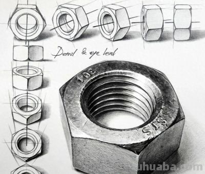 “教科书式”的素描分析，结构、细节和质感满分！经典画法了 - 今日头条