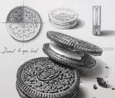 “教科书式”的素描分析，结构、细节和质感满分！经典画法了 - 图画吧TUHUABA