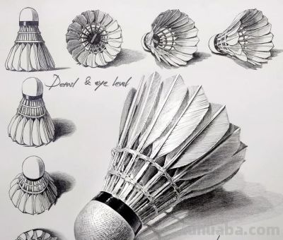 “教科书式”的素描分析，结构、细节和质感满分！经典画法了 - 图画吧TUHUABA