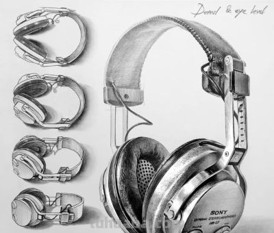 “教科书式”的素描分析，结构、细节和质感满分！经典画法了 - 图画吧TUHUABA