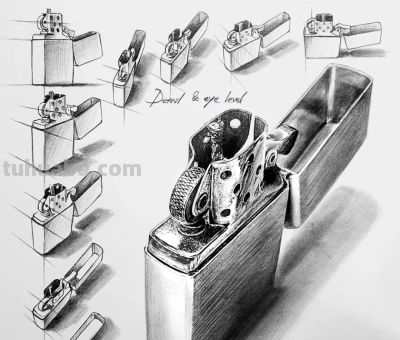 “教科书式”的素描分析，结构、细节和质感满分！经典画法了 - 图画吧TUHUABA