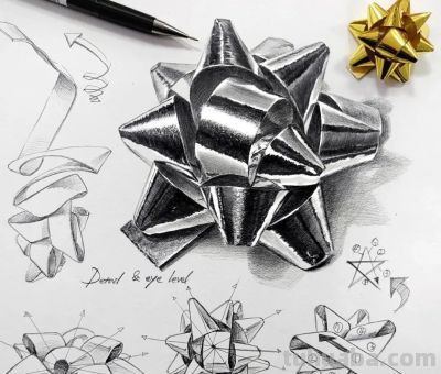 “教科书式”的素描分析，结构、细节和质感满分！经典画法了 - 图画吧TUHUABA