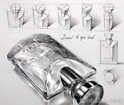 “教科书式”的素描分析，结构、细节和质感满分！经典画法了 - 图画吧TUHUABA