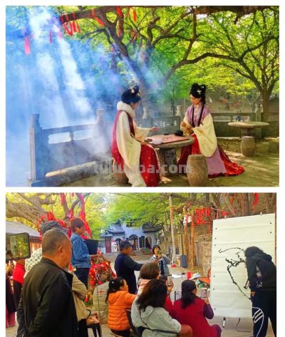 【醉美青檀秋色正当时】水彩画卷徐徐展开，只等您来！ - 图画吧TUHUABA