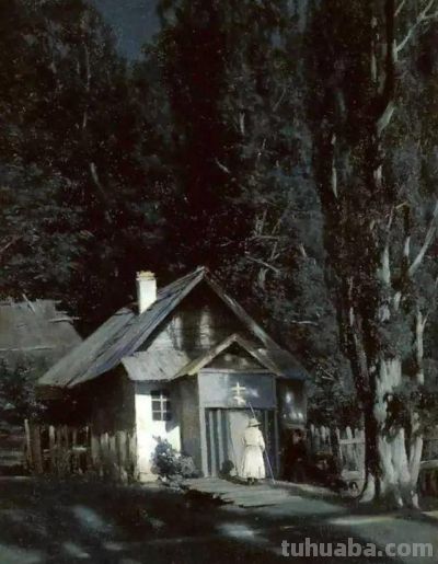 鉴赏俄罗斯画家康斯坦丁色彩丰富的风景水彩画作品︱艺术名画 - 图画吧TUHUABA