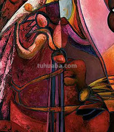 炽烈如焰，柔婉如诗 ——《春》油画作品赏析 - 图画吧TUHUABA