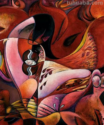 炽烈如焰，柔婉如诗 ——《春》油画作品赏析 - 图画吧TUHUABA