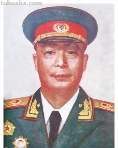 油画作品【十大元帅】 - 图画吧TUHUABA