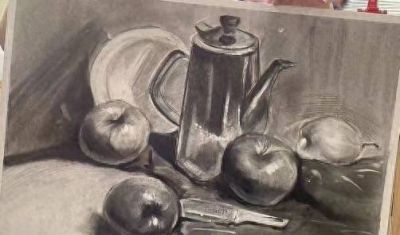 素描《果儿》｜烟台中小学生“才艺秀”作品选登 - 今日头条