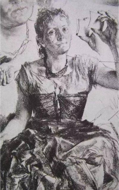 德国画家门采尔素描作品欣赏 - 图画吧TUHUABA