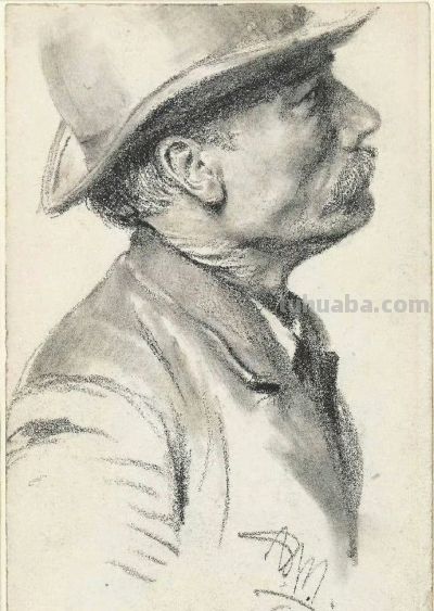 德国画家门采尔素描作品欣赏 - 图画吧TUHUABA