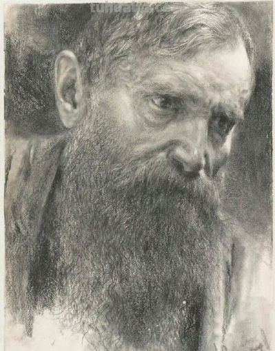 德国画家门采尔素描作品欣赏 - 图画吧TUHUABA