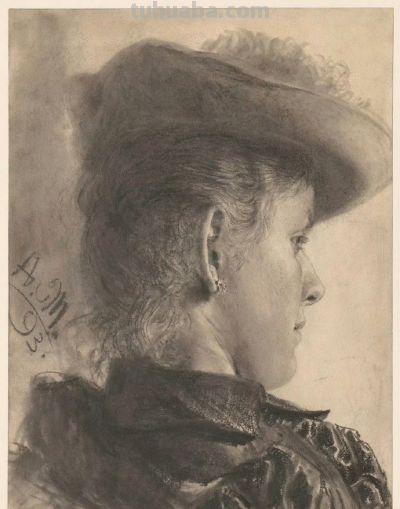 德国画家门采尔素描作品欣赏 - 图画吧TUHUABA