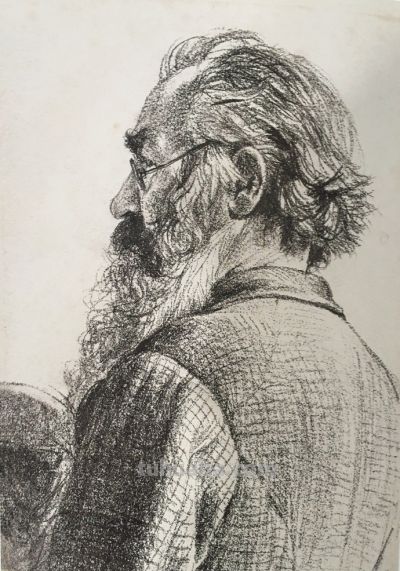 德国画家门采尔素描作品欣赏 - 图画吧TUHUABA