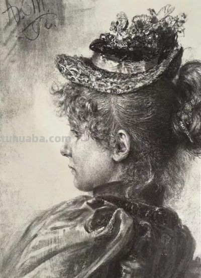 德国画家门采尔素描作品欣赏 - 图画吧TUHUABA