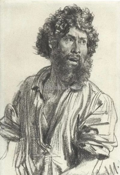 德国画家门采尔素描作品欣赏 - 图画吧TUHUABA