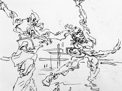 李鸿春 ||《生活场景动态速写》（32）作品欣赏 - 图画吧TUHUABA