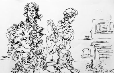 李鸿春 ||《生活场景动态速写》（32）作品欣赏 - 图画吧TUHUABA