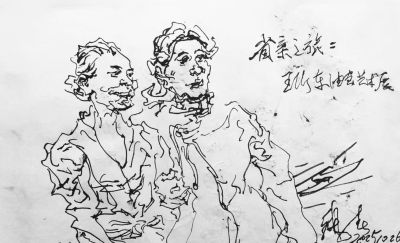 李鸿春 ||《生活场景动态速写》（32）作品欣赏 - 图画吧TUHUABA