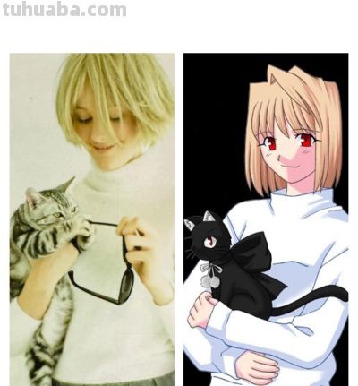 现实中的爱尔奎特？《月姬》女主原型模特公开“本人COS”照片 - 图画吧TUHUABA