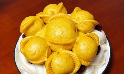 过年蒸花馍，做个元宝枣花馍，招财进宝好寓意，好吃好看又好做 - 图画吧TUHUABA