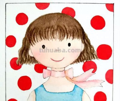 可爱的小女孩。 - 今日头条