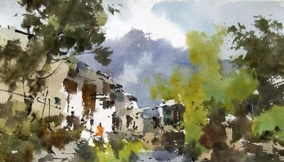 每日一画 | 溪桥春到人家暖,树色轻笼水墨新——春讯·风景写意水彩 - 今日头条 每日一画 | 溪桥春到人家暖,树色轻笼水墨新——春讯·风景写意水彩 - 图画吧TUHUABA