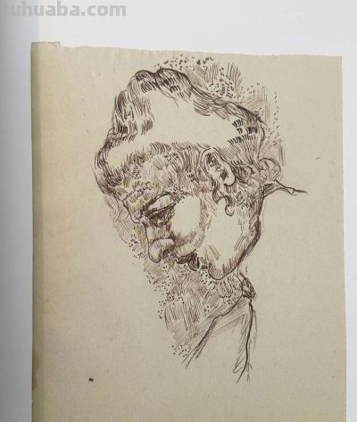 文森特梵高的个性素描 - 图画吧TUHUABA