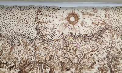 文森特梵高的个性素描 - 图画吧TUHUABA