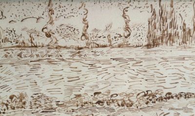 文森特梵高的个性素描 - 图画吧TUHUABA