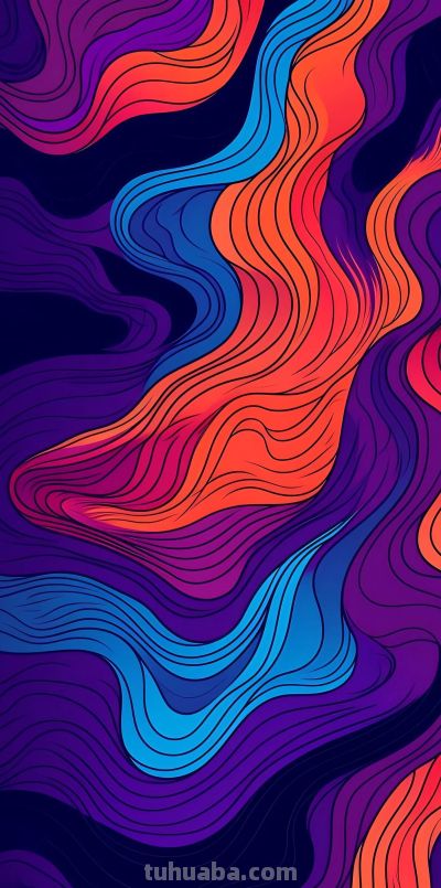 “色彩系列”手机壁纸 - 图画吧TUHUABA