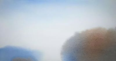 田野水彩风景有没有想到自己的家乡风景？ - 图画吧TUHUABA