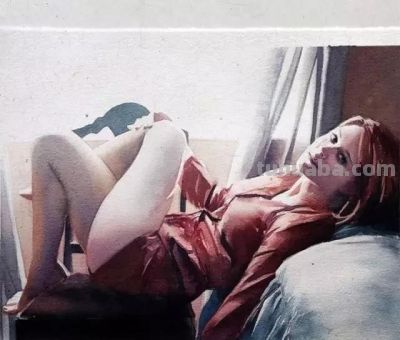 巴西水彩画家哲学家马科斯·贝卡里人物作品选集 - 图画吧TUHUABA