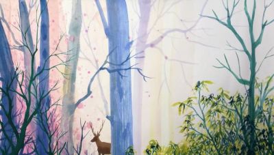 鹿鸣空谷—王徵明教授「鹿系列水意画」赏析 - 今日头条 鹿鸣空谷—王徵明教授「鹿系列水意画」赏析 - 图画吧TUHUABA