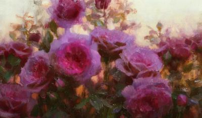 Daniel Keys静物花卉油画作品选 - 图画吧TUHUABA