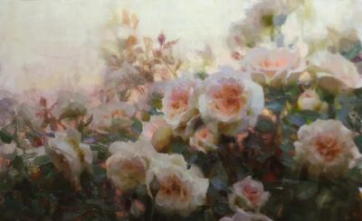 Daniel Keys静物花卉油画作品选 - 图画吧TUHUABA
