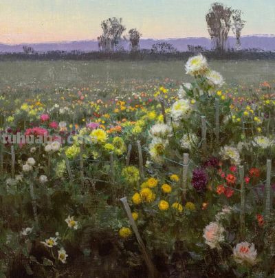 Daniel Keys静物花卉油画作品选 - 图画吧TUHUABA
