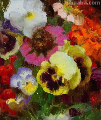 Daniel Keys静物花卉油画作品选 - 图画吧TUHUABA