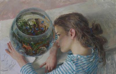 俄罗斯当代画家Anatoly Korobkin油画作品选（二） - 图画吧TUHUABA