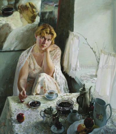 俄罗斯当代画家Anatoly Korobkin油画作品选（二） - 图画吧TUHUABA