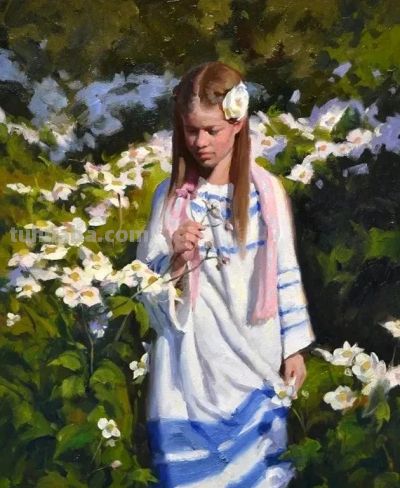 美国画家阿尔宾·韦塞尔卡油画作品 - 图画吧TUHUABA