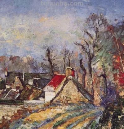 塞尚 (现代绘画之父) 油画作品欣赏 - 图画吧TUHUABA