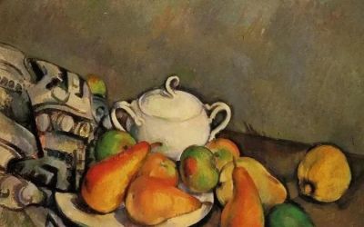 塞尚 (现代绘画之父) 油画作品欣赏 - 图画吧TUHUABA