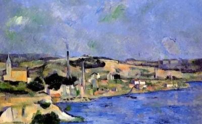 塞尚 (现代绘画之父) 油画作品欣赏 - 图画吧TUHUABA