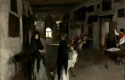 大师萨金特油画作品赏 - 图画吧TUHUABA